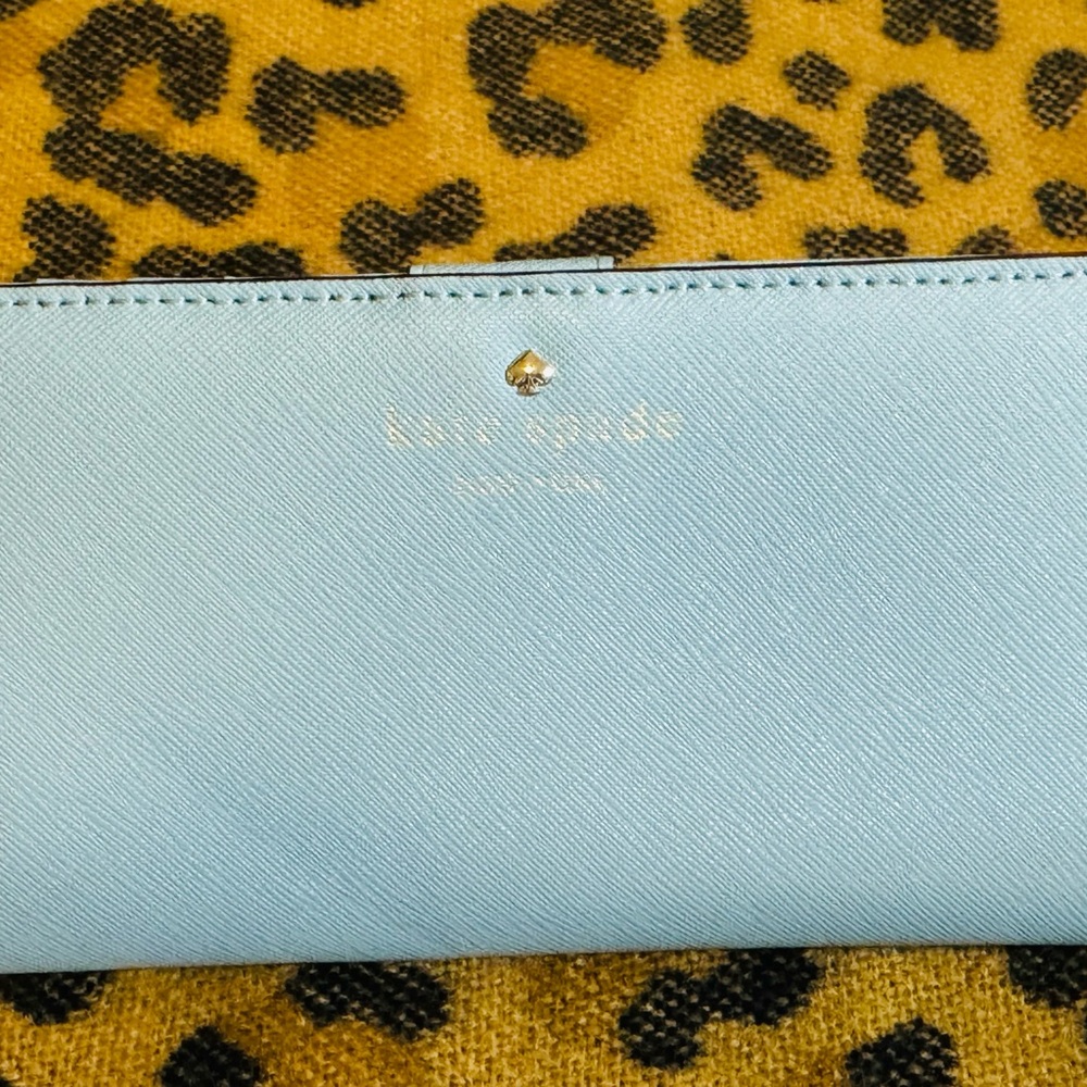 Kate Spade Blue Wallet